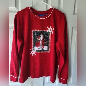 Karen Scott sweater, Christmas Ugly sweater, size XL